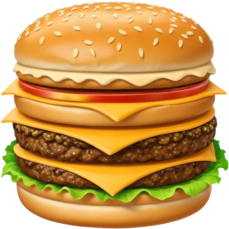 Big mac emoji