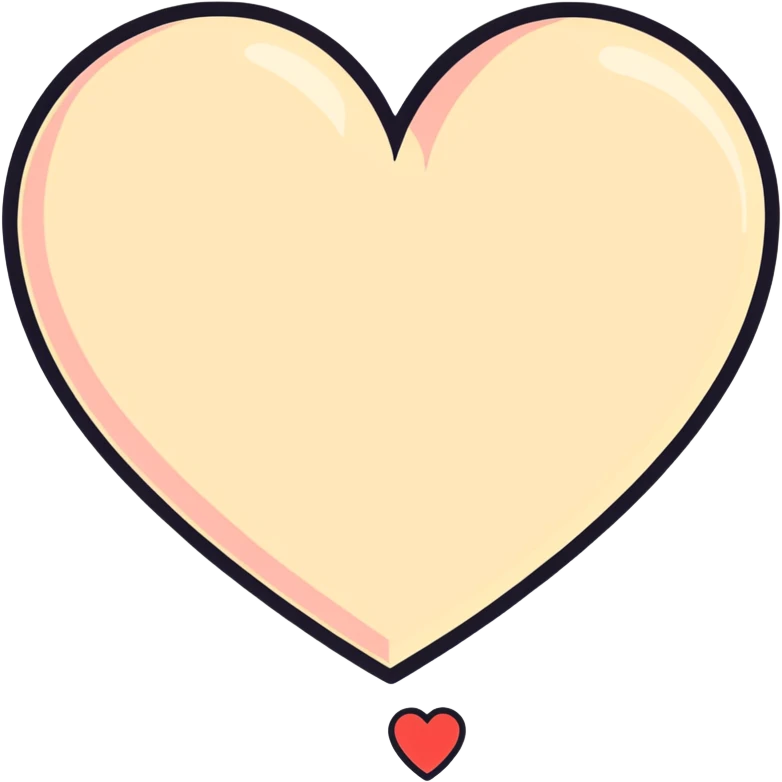 Besties heart emoji