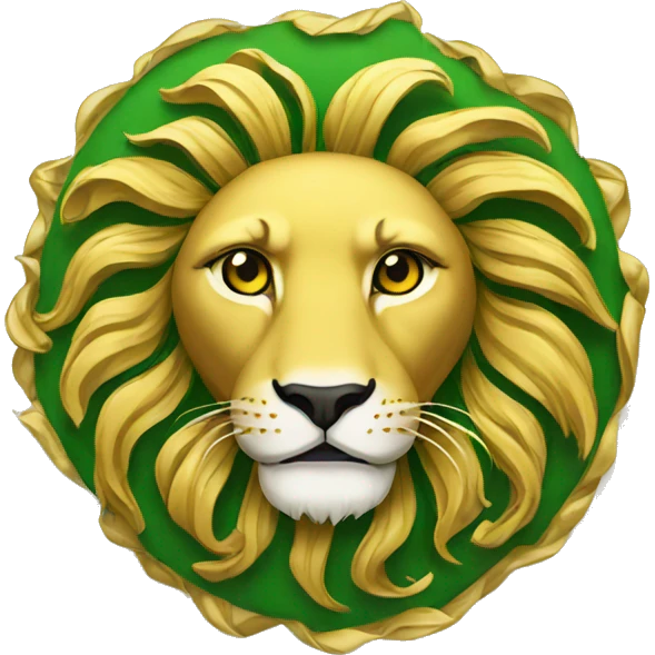 Sun lion flag iran emoji