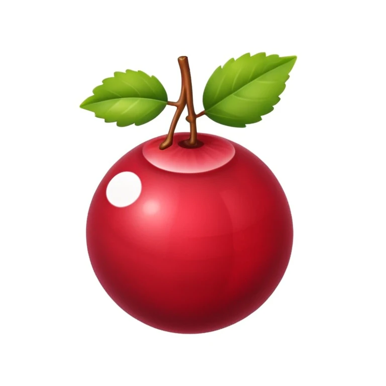 Cranberry emoji