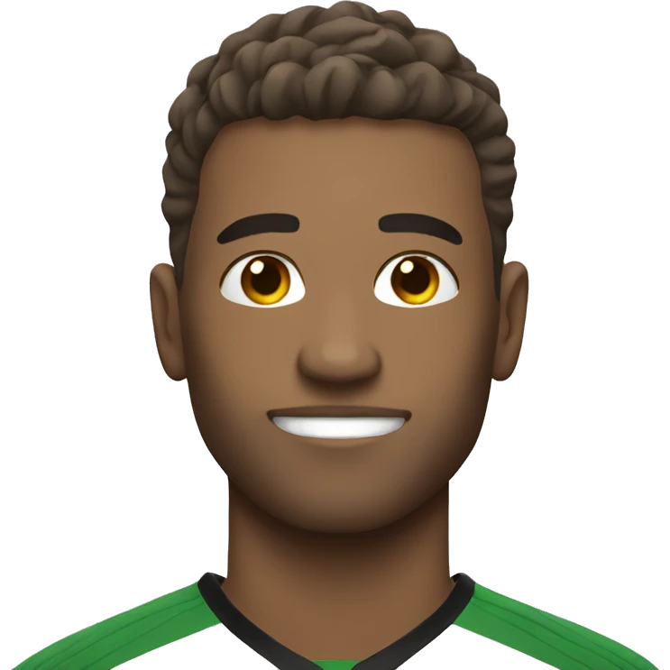 Soccer player emoji