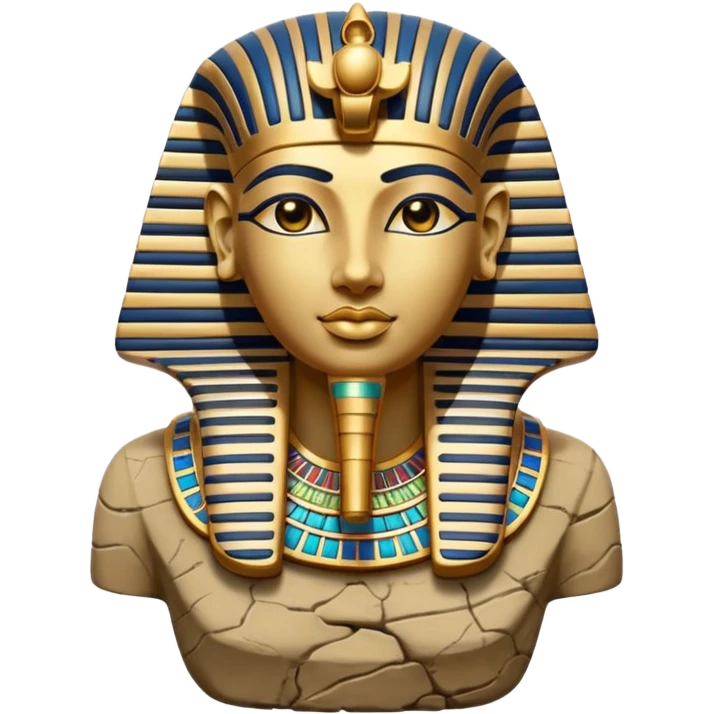 taştan yapılmıs Egyptian materyal emoji