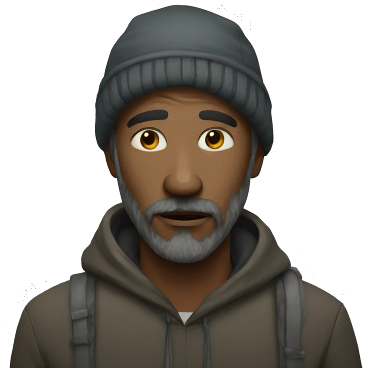 homeless emoji