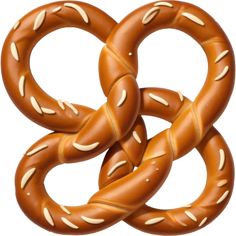 Pretzel emoji