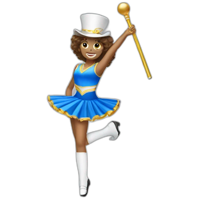 Majorette emoji
