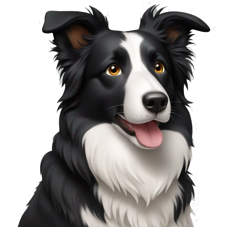 Border collie emoji