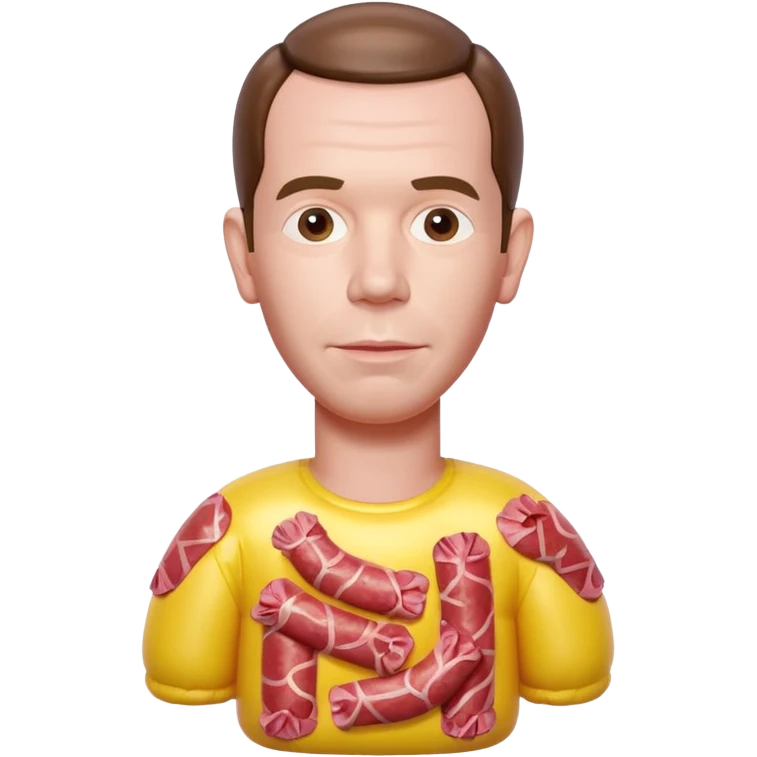  paris SPAM meat jeff koons style inflatable balloon sculpture art  emoji
