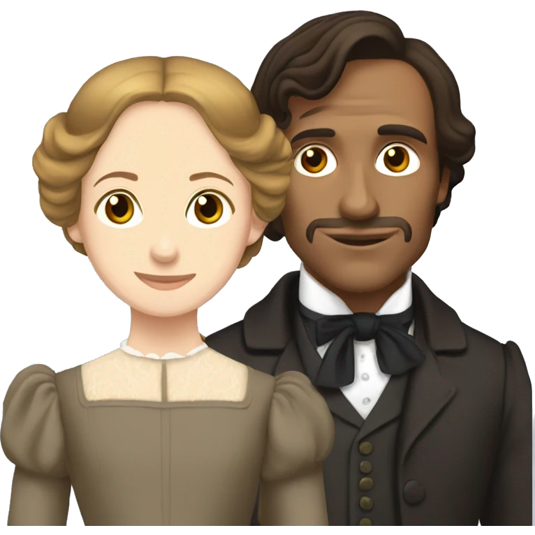 Jane Eyre and mr Rochester emoji