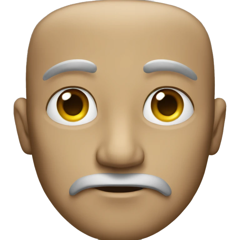 Silent man  emoji