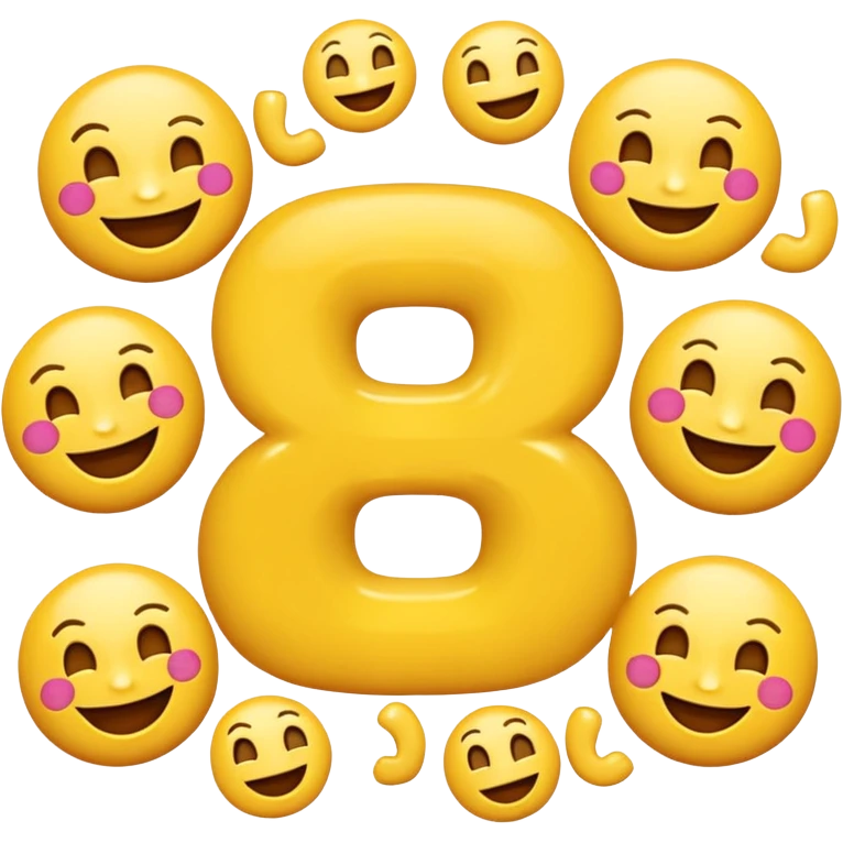 make the letter b with multipbel sepperate laughing emojis emoji