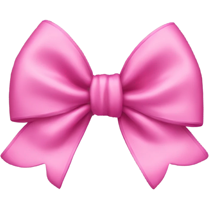 Pink bow emoji