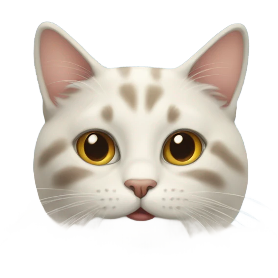 Cat in clouds  emoji