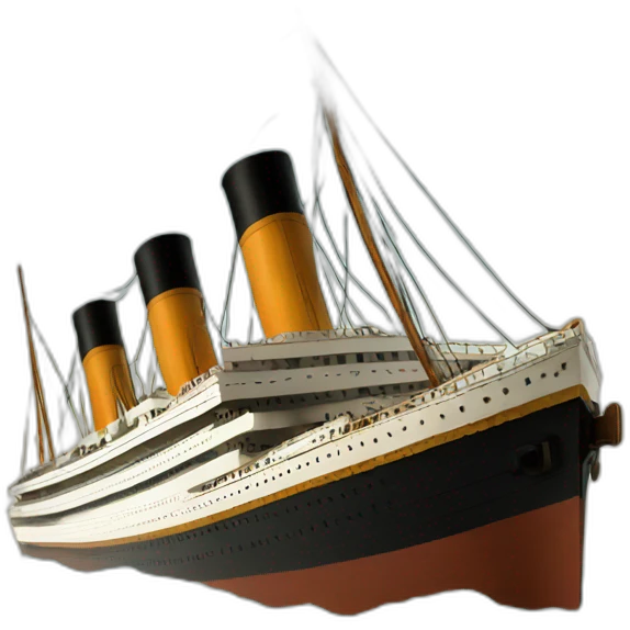 titanic sinking emoji