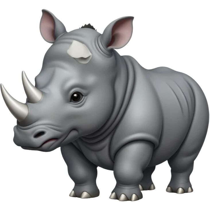 angry rhinoceros emoji