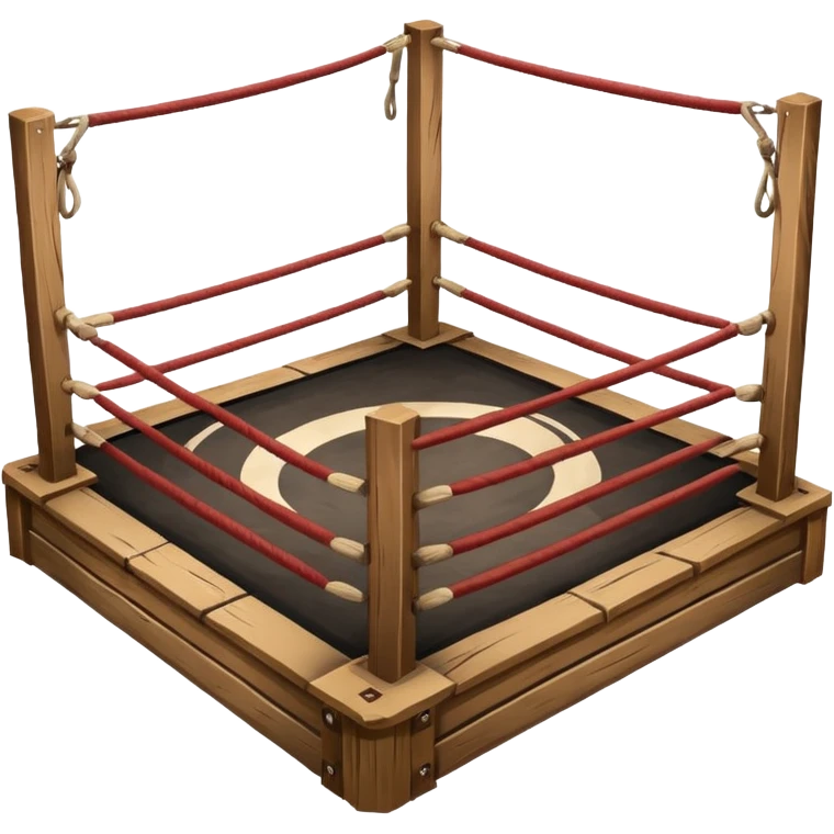 wrestling ring emoji