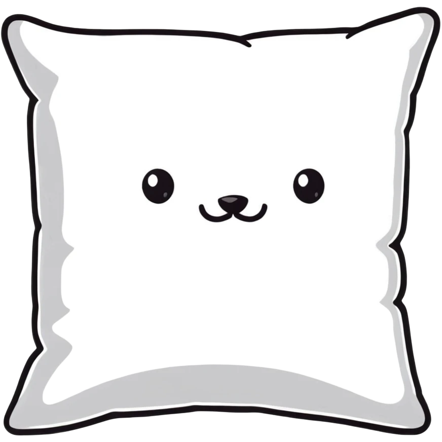fluffy pillow emoji