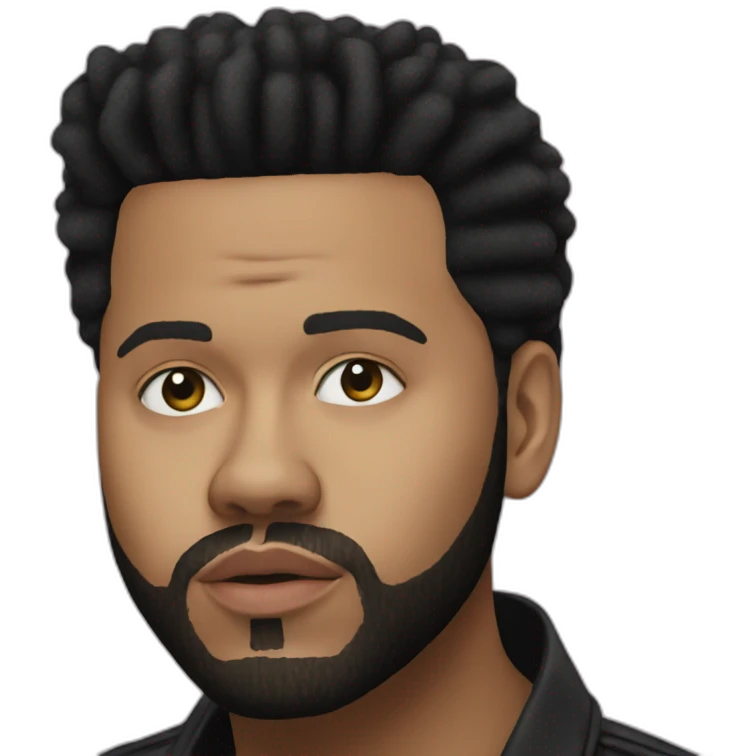 The weeknd emoji