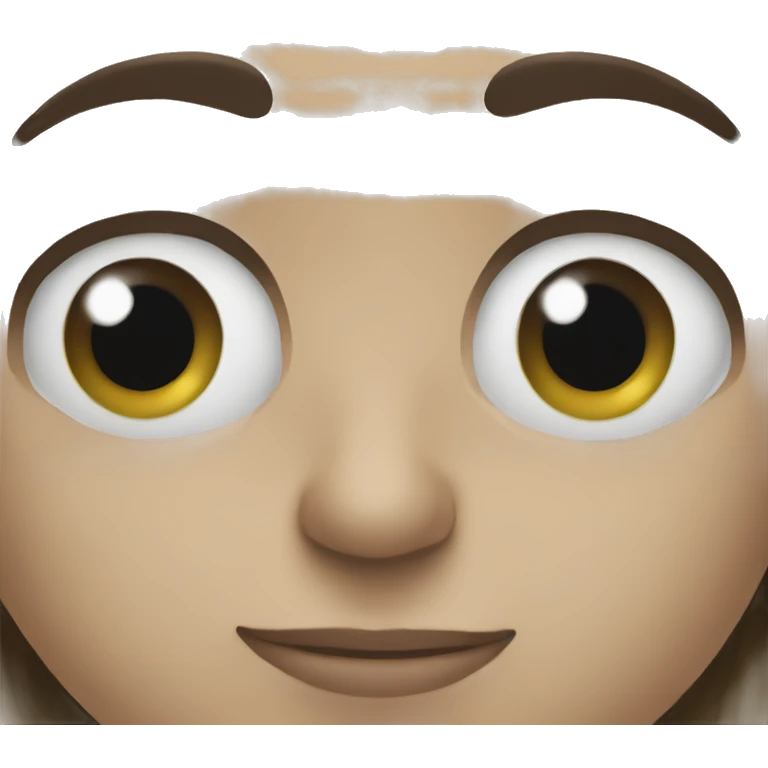 Grey eyes  emoji