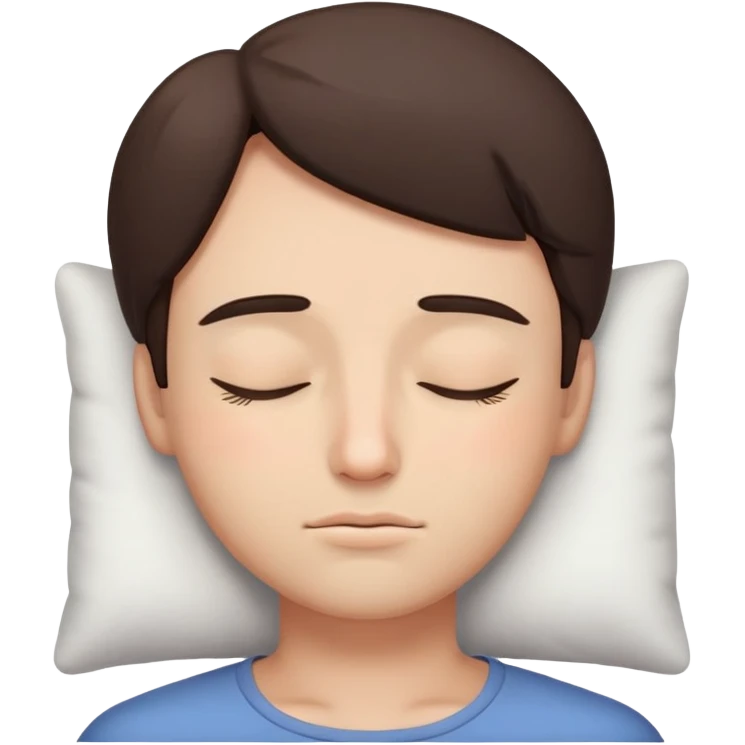 Sleepy emoji
