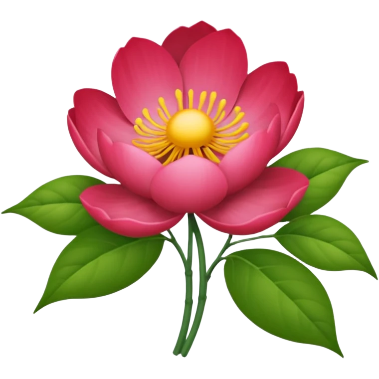 一束可愛版玫瑰花 emoji