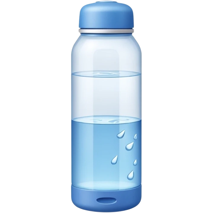 Fuji water bottle emoji
