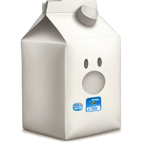 milk carton emoji