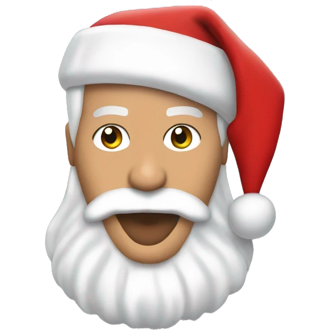 freddie mercury as santa claus emoji