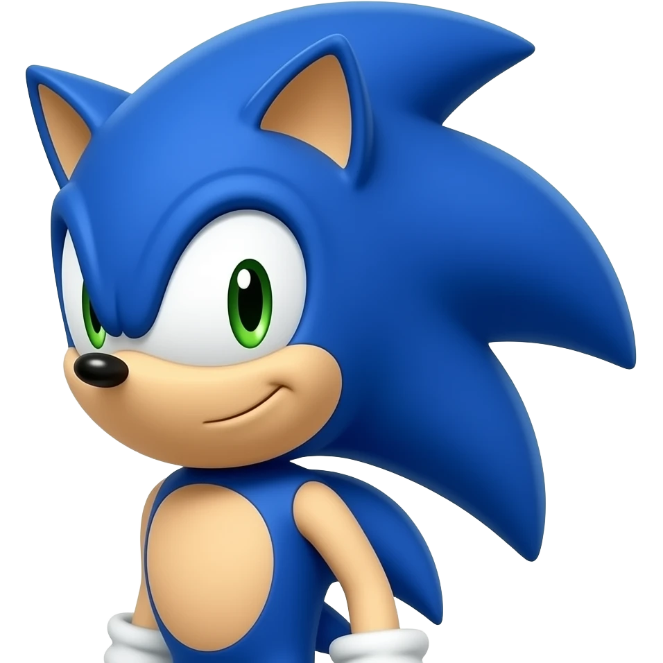 Sonic the Hedgehog emoji