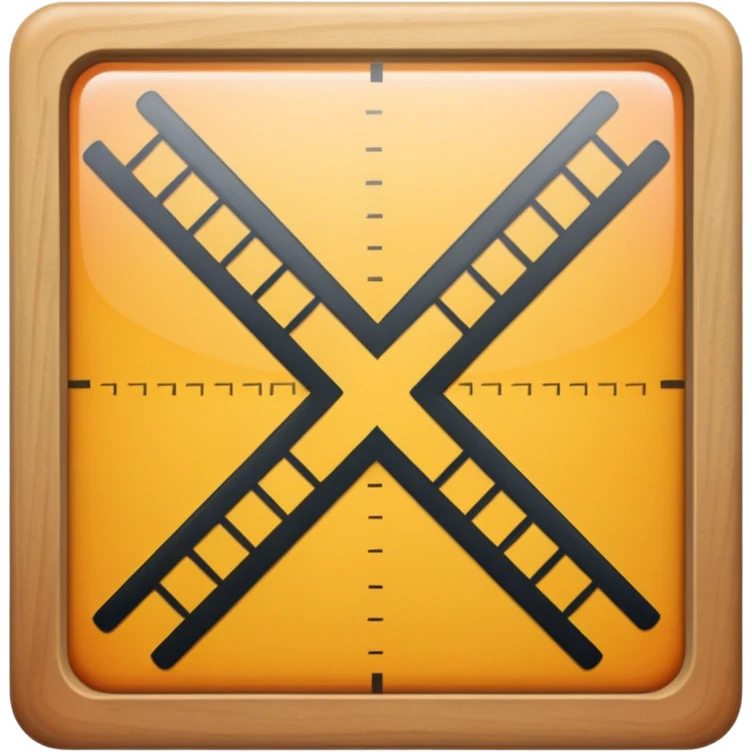 mac os icon crop ruler square intersected emoji