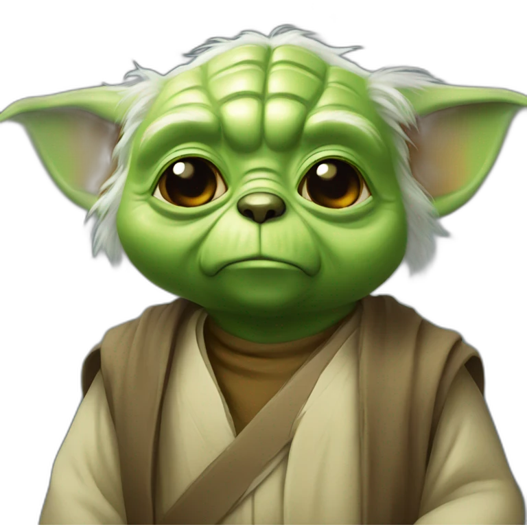 Yoda bear emoji
