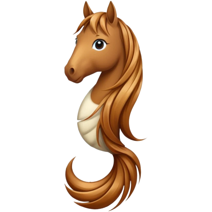 Horse tail emoji