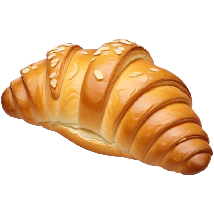 Cinematic Realistic Rustic French Croissant Pastry Emoji, depicted as a flaky, buttery crescent with delicate, layered textures and a slight, intentional char along the edges that imparts a rustic, artisanal charm. The golden, crispy exterior shows a hint of burnt nuance, rendered with warm, inviting lighting and exquisite detail to capture its time-honored, imperfect perfection. emoji
