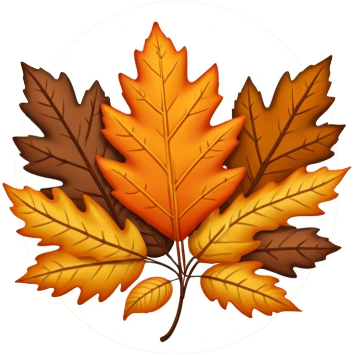 Autumn banner for November emoji