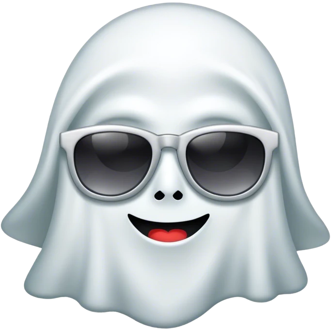Ghost with sunglasses  emoji