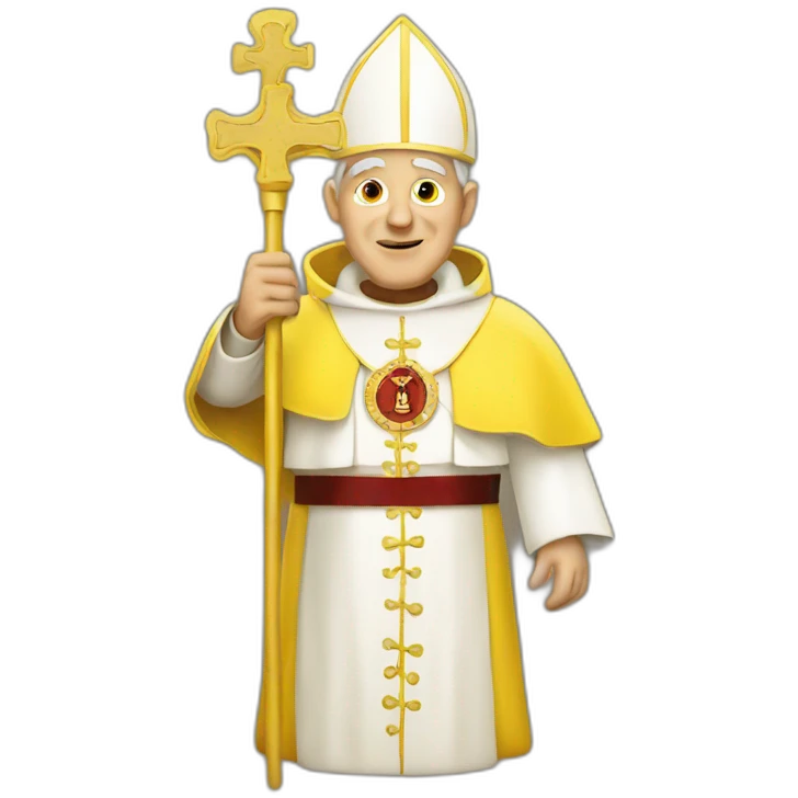 yellow pope emoji