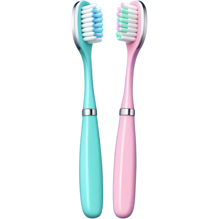 giant pastel y2k toothbrush emoji