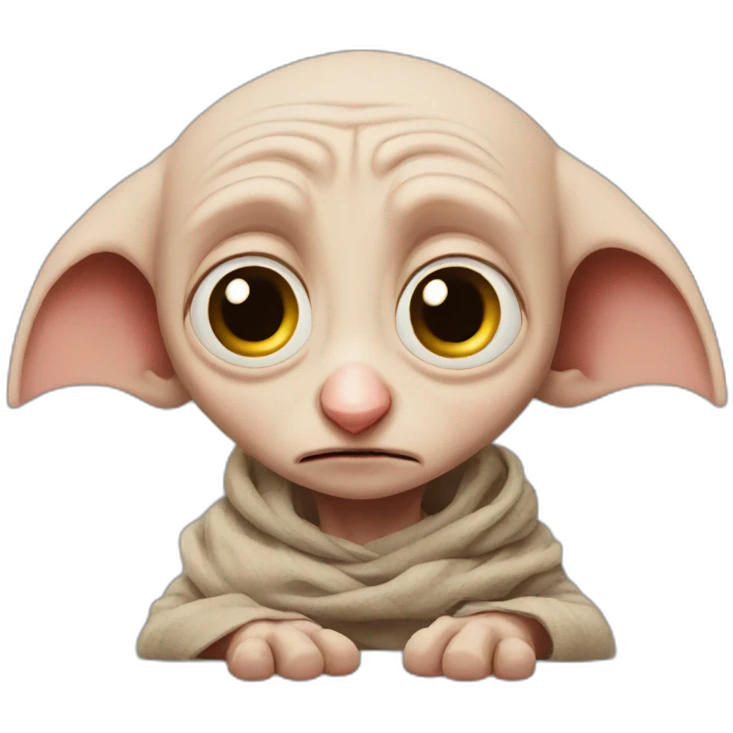 Sad dobby emoji