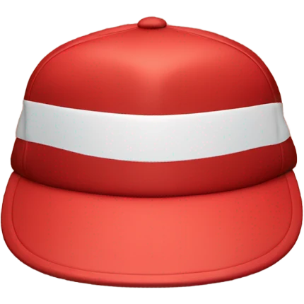 A red cap emoji