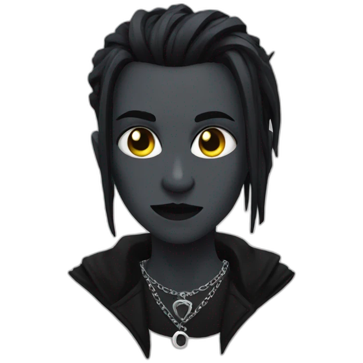 Goth emoji