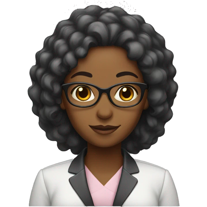 expert black woman emoji