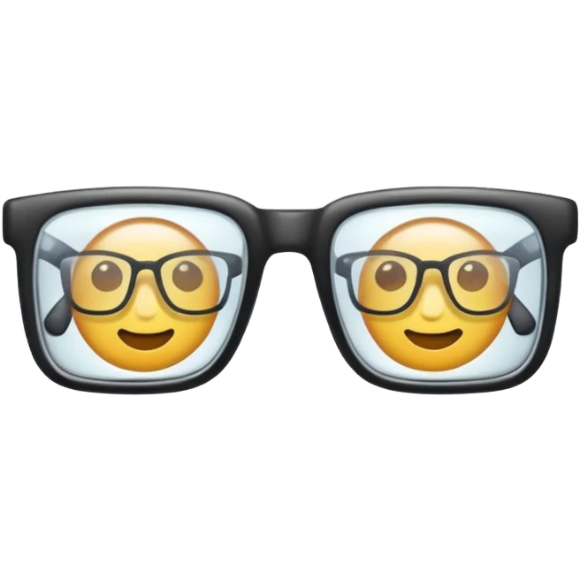 glasses emoji