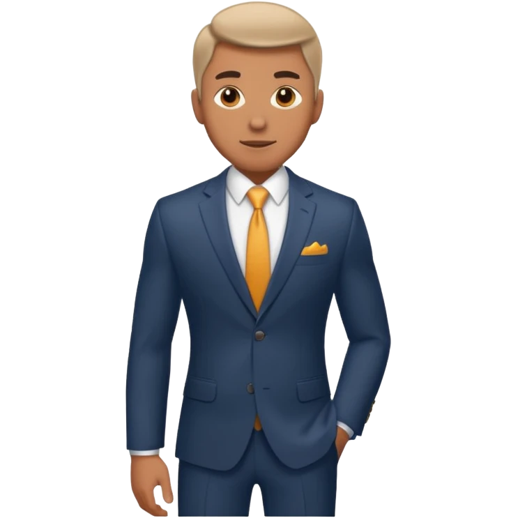 добавь также спортивное тело в крутом деловом костюме  emoji