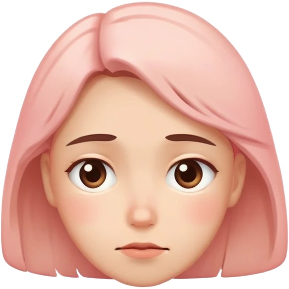 complex human emotions - embarrassment with blushing face, nostalgia with dreamy eyes, melancholy with slight smile, contentment with peaceful expression emoji