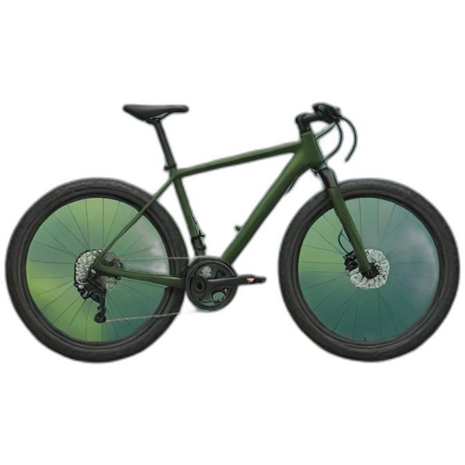 bike in the mountains emoji