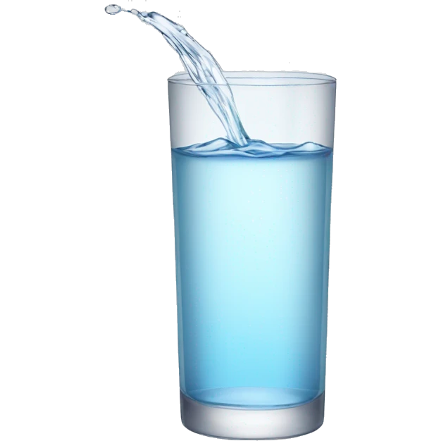 glass of water emoji