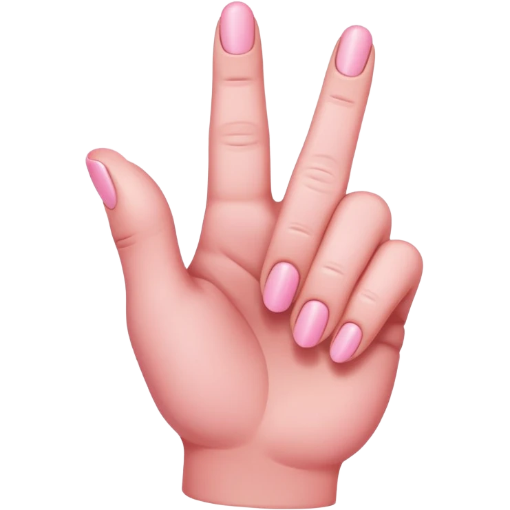 pink middle finger  emoji