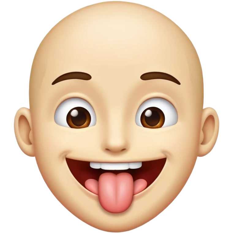 tongue and smile emoji