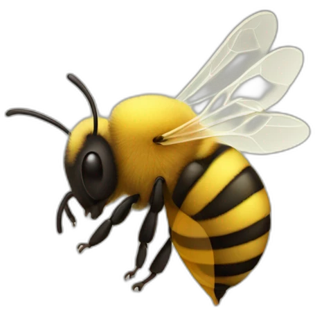 bee sleeping emoji