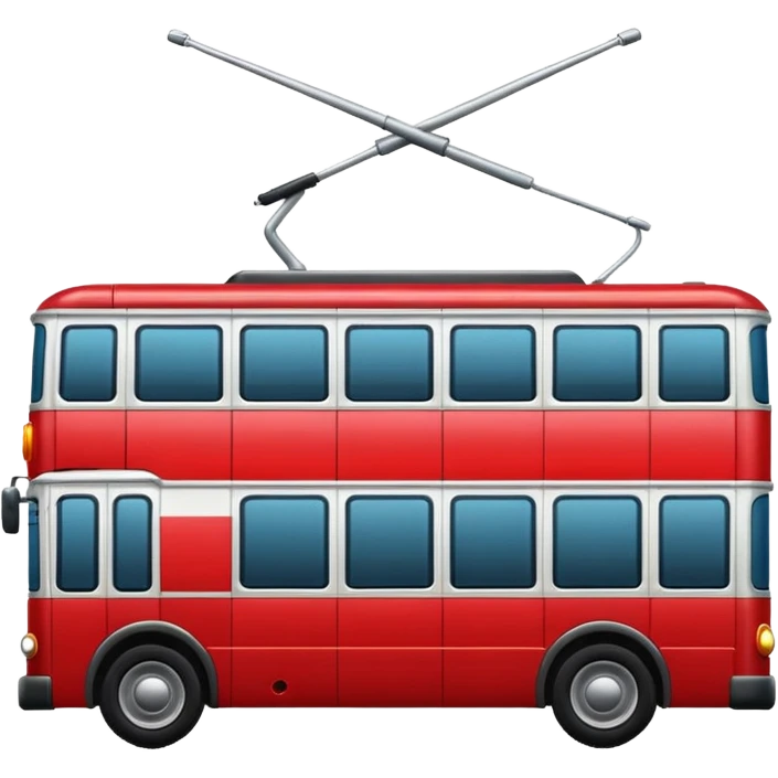 trolleybus emoji