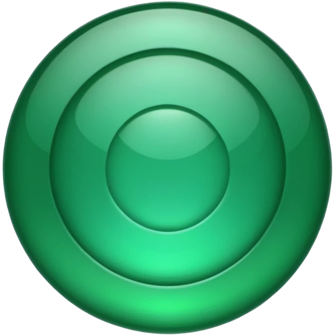 ❓ de color verde emoji